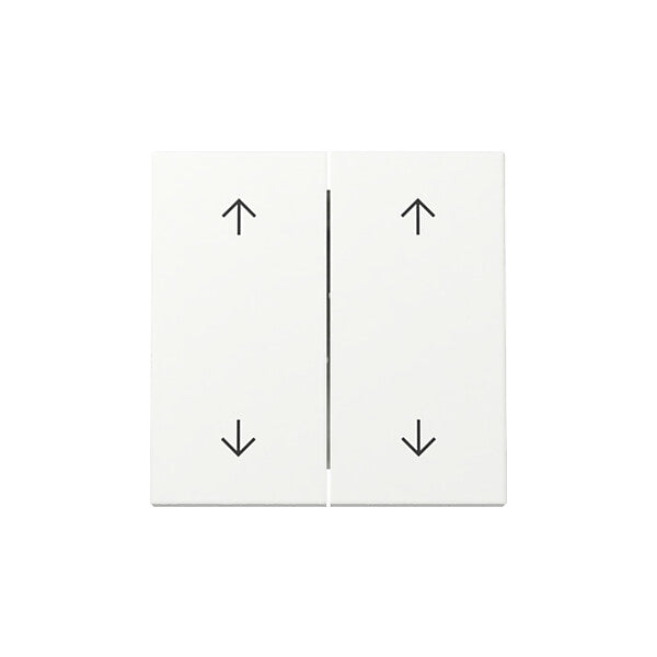 Gira Wippe 2f Pfeile Reinweiß m 329727